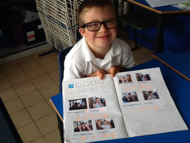 Finn at School, Down syndrome and EHCP